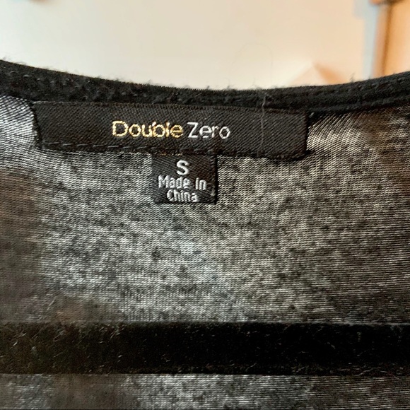 Bright Embroidered Double Zero black dress, S, $13 - Picture 5 of 8